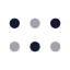 Griphorizontal icon with twotone rounded style
