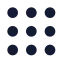 Grip icon with solid standard style