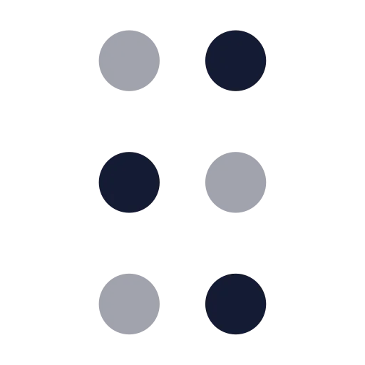 Grip Vertical Icon in Bulk Rounded style