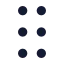 Gripvertical icon with duotone standard style