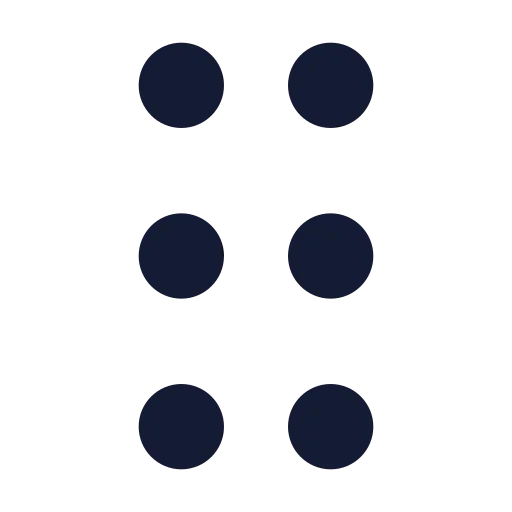 Grip Vertical Icon in Solid Sharp style
