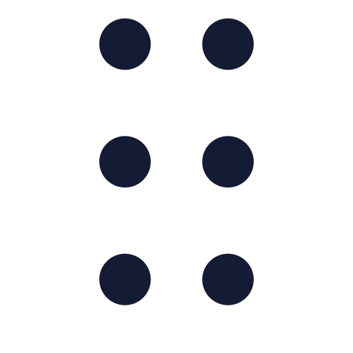 Grip Vertical Icon in Stroke Sharp style
