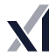 Grok icon with bulk rounded style