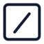 Grok icon with stroke standard style