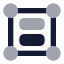 Groupitems icon with bulk rounded style