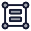 Groupitems icon with duotone rounded style