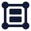 Groupitems icon with solid standard style