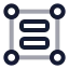 Groupitems icon with twotone rounded style