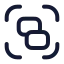Group icon with stroke rounded style