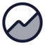 Groww icon with duotone rounded style