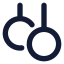 Gymnasticrings icon with solid standard style