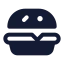 Hamburger icon with solid standard style