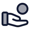 Hand Coins icon preview