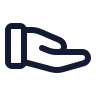 Hand Helping icon preview