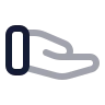 Hand Helping icon preview