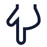 Hand Pointing Down 01 icon preview