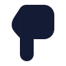 Hand Pointing Down 02 icon preview