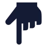Hand Pointing Down 03 icon preview
