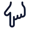 Hand Pointing Down 03 icon preview