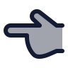 Hand Pointing Left 01 icon preview