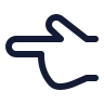 Hand Pointing Left 01 icon preview