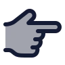 Hand Pointing Right 03 icon preview