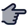 Hand Pointing Right 03 icon preview