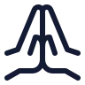Hand Prayer icon preview