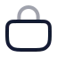 Handbag icon with twotone rounded style