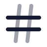 Hash icon preview