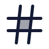 Hash icon preview