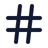 Hash icon preview