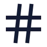 Hash icon preview