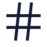 Hash icon preview