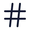 Hash icon preview