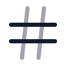 Hash icon preview
