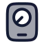 Hdd icon with duotone rounded style
