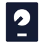 Hdd icon with solid sharp style