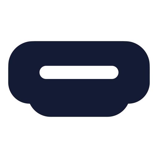 Hdmi Port Icon in Solid Rounded style