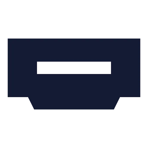 Hdmi Port Icon in Solid Sharp style
