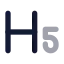 Heading icon with bulk rounded style