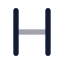 Heading icon with bulk rounded style