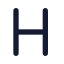 Heading icon with solid standard style