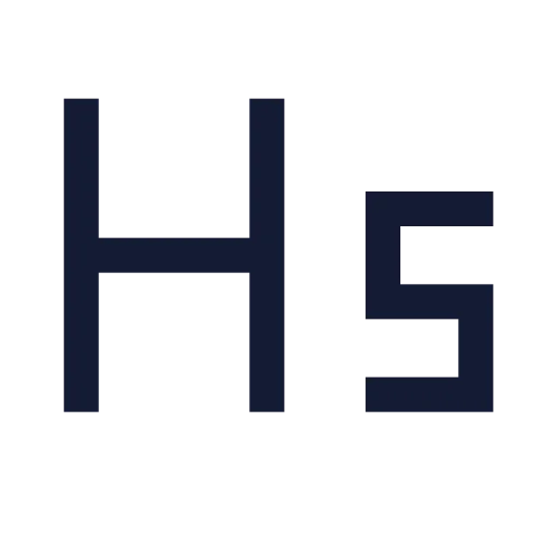 Heading 5 Icon in Stroke Sharp style