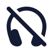 Headphone Off icon preview