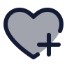 Heart Add icon preview
