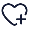 Heart Add icon preview