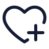 Heart Add icon preview