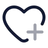 Heart Add icon preview