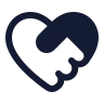Heart Handshake icon preview